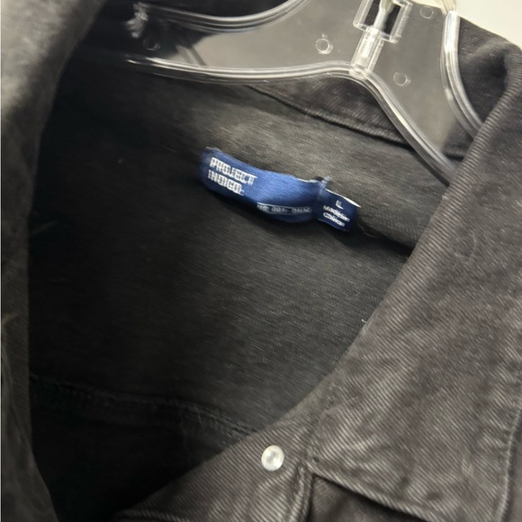 Project indigo denim jacket L // 092517 - Picture 2 of 2